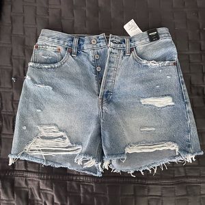 Abercrombie & Fitch High Rise Shorts